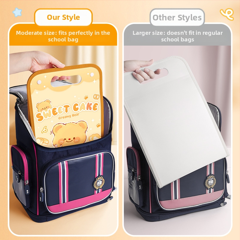 Kaba bear KBX-7100 Plastový súborový priečinok s 13 priehradkami v akordeónovom štýle, s tlačeným logom, prispôsobiteľný