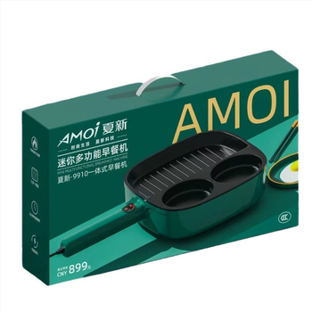 Raňajkový stroj X-9910, 1200W, 220V, funkcie: zahrievanie, grilovanie, pečenie, omeleta, kapacita 2,5