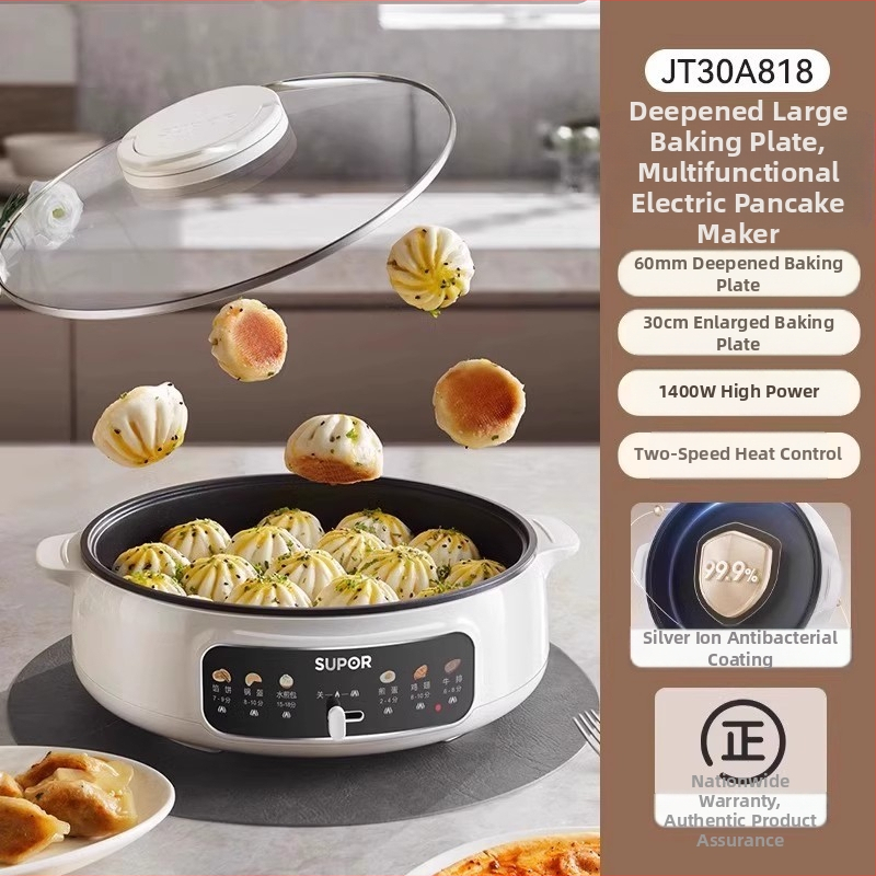 Električni palačinka pan – Supor JT34A820, grill, 1800W, 220V, mehaničko upravljanje