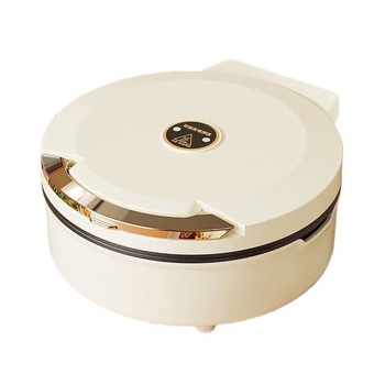 Tigaie electrică pentru clătite cu încălzire dublă, antiaderentă, design adânc, 1500W, 220V