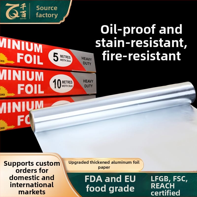 Roasted Thousand Flavors Hârtie de copt cu acoperire dublă din silicon — pulpă de lemn, absorbantă la ulei, calitate alimentară