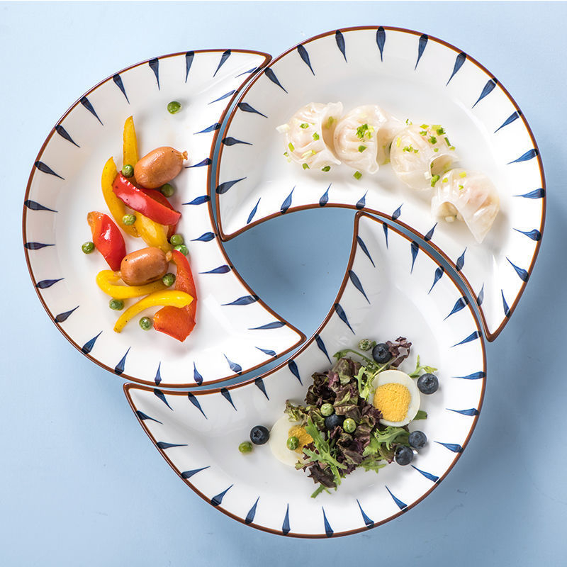Set porțelan Nordic: platouri și vase de servire
