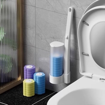 Egyszer használatos vécéfej-cserélő készlet otthoni használatra; anyag: műanyag; modell: R-45ds4g; stílus: modern minimalistikus.