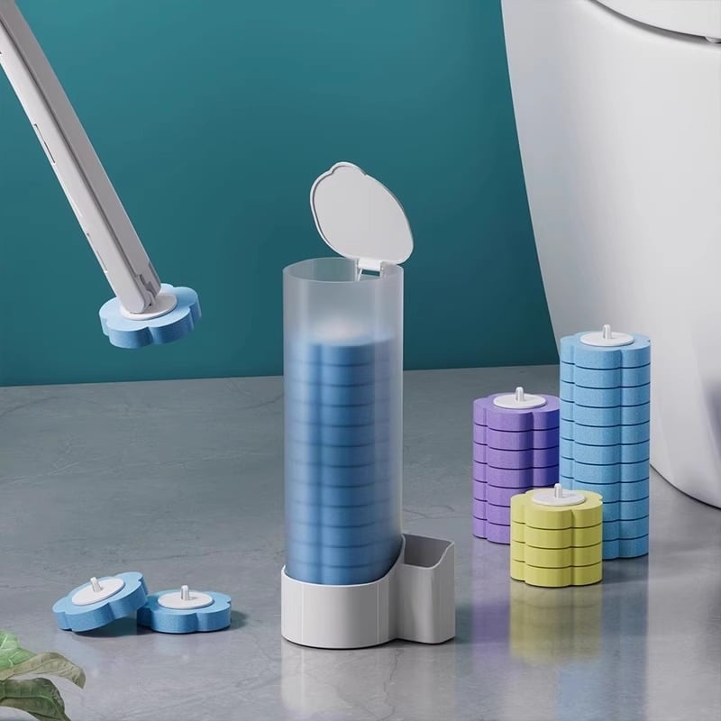 Egyszer használatos vécéfej-cserélő készlet otthoni használatra; anyag: műanyag; modell: R-45ds4g; stílus: modern minimalistikus.