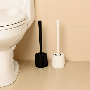 Set četkica za WC s dugim držačem – plastika, temeljito čišćenje bez mrtvih zona