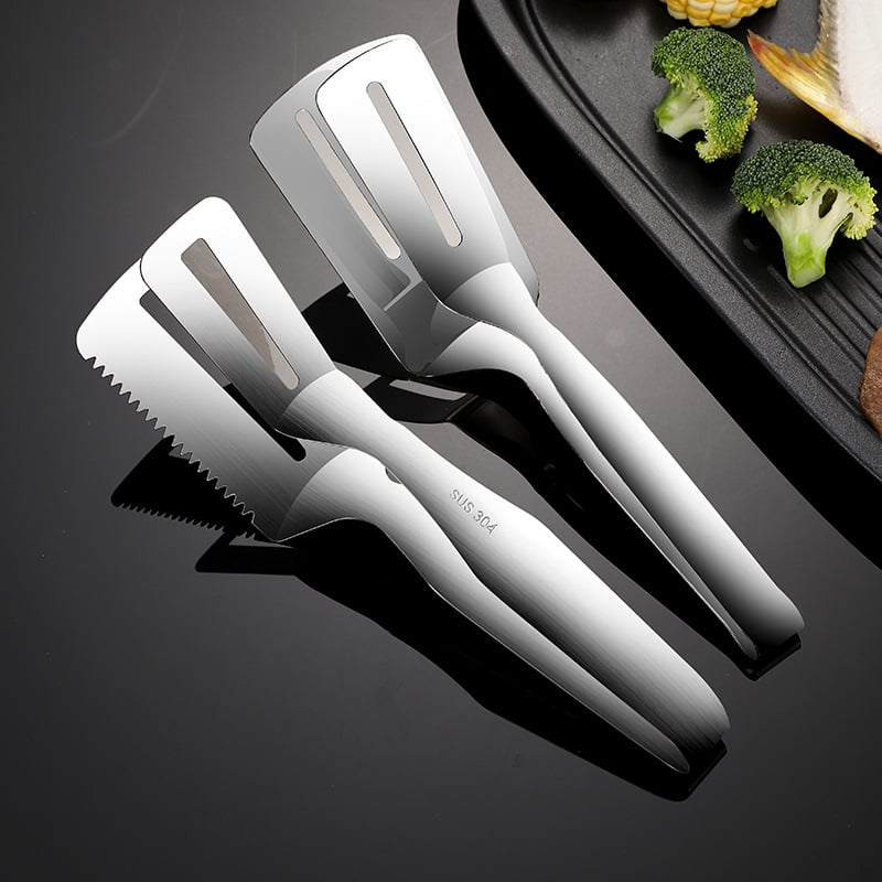 Хранителна щипка от 304 неръждаема стомана – многофункционална, устойчива на високи температури, устойчива на корозия