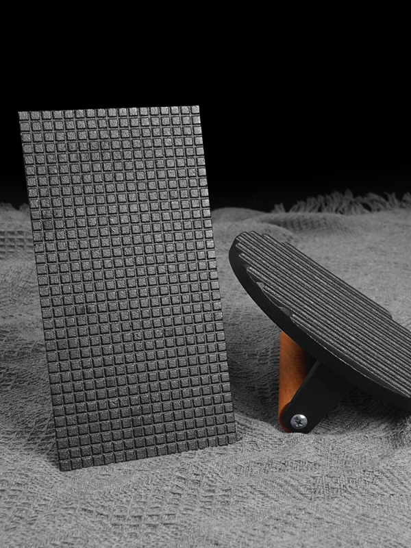 Ploča za pritiskanje mesa od lijevanog željeza – prenosni roštilj alat za 1–2 osobe, težina 1010 g