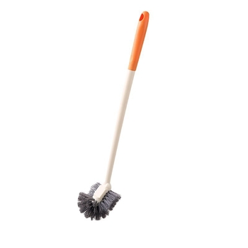 Četka za toaletu za kućnu uporabu, mekane dlačice, duga drška, zidni držač | Marka Jingyuxin | Materijal: plastika | Težina: 112 g | Izdanje: proljeće 2021