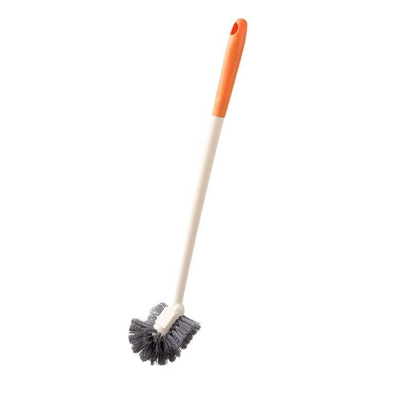 Četka za toaletu za kućnu uporabu, mekane dlačice, duga drška, zidni držač | Marka Jingyuxin | Materijal: plastika | Težina: 112 g | Izdanje: proljeće 2021