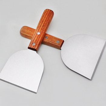 Hexinjia σπατούλα μαγειρέματος από ανοξείδωτο ατσάλι με ξύλινο λαβή για οικιακή κουζίνα, καθολική χρήση, μοντέρνος μινιμαλιστικός σχεδιασμός, δυνατότητα προσαρμογής