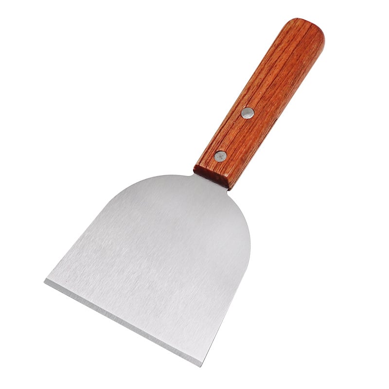 Hexinjia σπατούλα μαγειρέματος από ανοξείδωτο ατσάλι με ξύλινο λαβή για οικιακή κουζίνα, καθολική χρήση, μοντέρνος μινιμαλιστικός σχεδιασμός, δυνατότητα προσαρμογής
