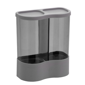 Držač čaša - plastični, bez bušenja, zidni, s zaštitom od prašine, moderan minimalistički stil (težina 652 g, marka Xing Tuan)