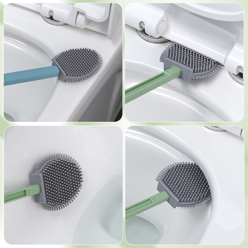 Teleskopska četka za WC za kućnu upotrebu – plastika, 1 kom