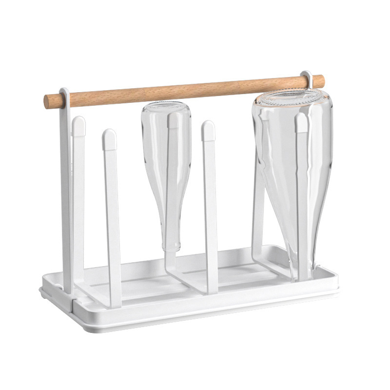 Držač čaša od željeza, moderan minimalistički dizajn, stolni skladišni stalak, bez bušenja