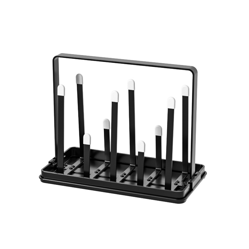 Držač čaša od željeza, moderan minimalistički dizajn, stolni skladišni stalak, bez bušenja