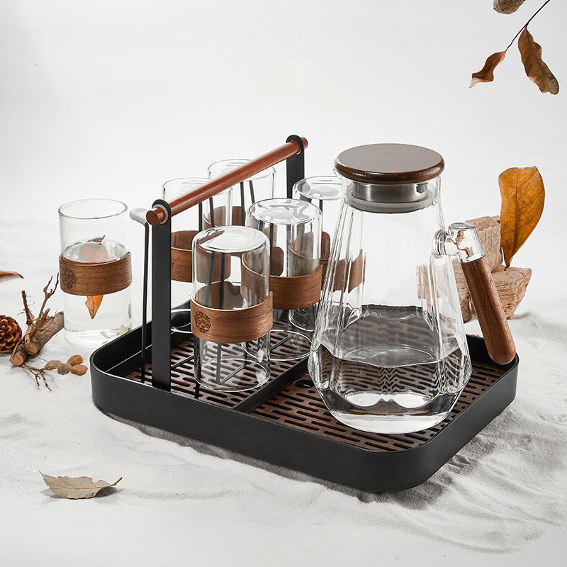 Držač za čaše s odvodnim dršacem, invertirani držač za čaj, kuhinjski organizator za čaše, moderan minimalistički stil (Materijal: Drugo; Stil: Moderni minimalizam; Tip stila: Svijetao luks retro; Funkcija: Skladištenje; Pokretanje: 2025)