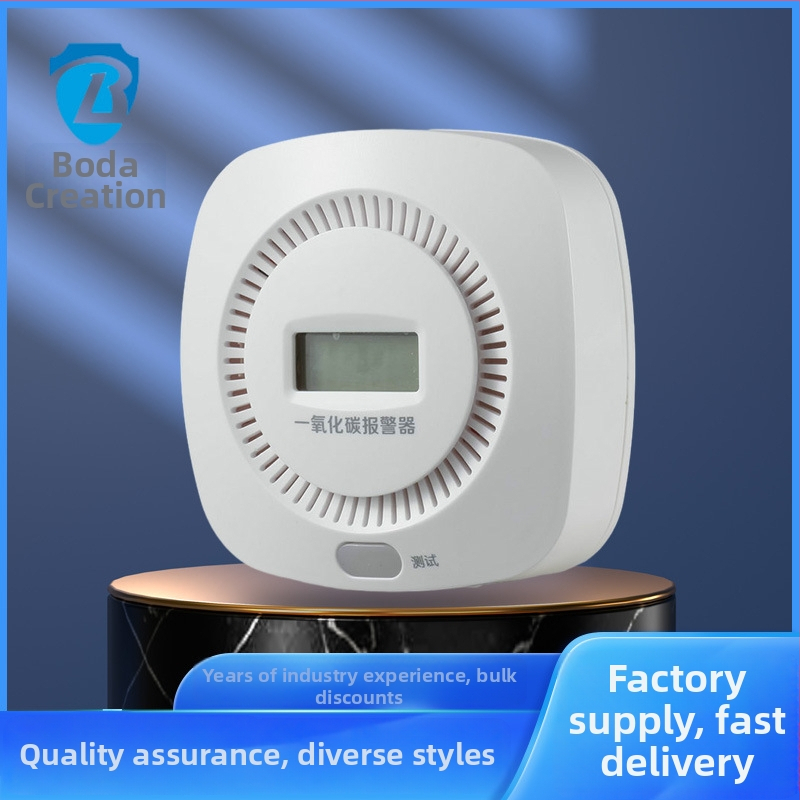 CO alarm detektor, Model BDC-CO-808; Bezdrôtový; 360° detekcia; Rozsah 20–30 m; Alarm ≥85 dB