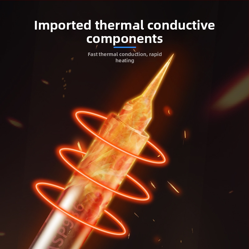 Ant Xin Little Hornet Pro άκρη συγκόλλησης χωρίς μόλυβδο, κατασκευή από ατσάλι, ευθεία και καμπύλη λάμα