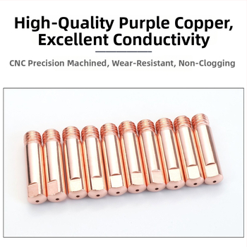 Spotrebný materiál na zváranie: plynové MIG zváranie, kontaktná špička, tryska pre európsky štýl zváracieho pištoľa