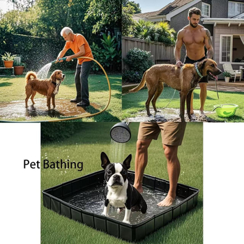 Сгъваема PVC вана за къпане — преносима за открито (PVC; сгъваем; къпане; преносим; за възрастни)