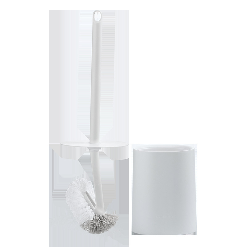 Camellia gömbölyű WC-kefe fúrás nélkül, műanyag, 85 g, egy darab csomagolás