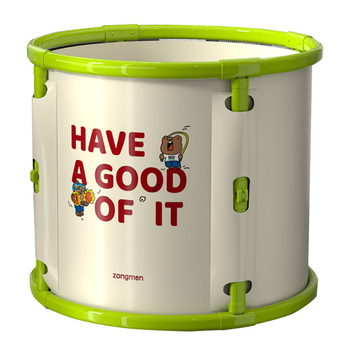 Разгъваема кофа за вана за възрастни — PVC, сгъваем дизайн, за пълно потапяне във ваната