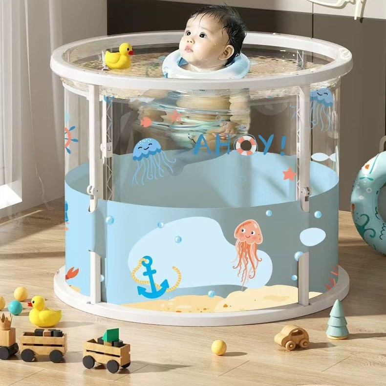 Детска сгъваема вана за къпане PVC – за баня, сгъваем модел, марка Yi ling