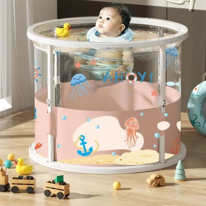 Детска сгъваема вана за къпане PVC – за баня, сгъваем модел, марка Yi ling