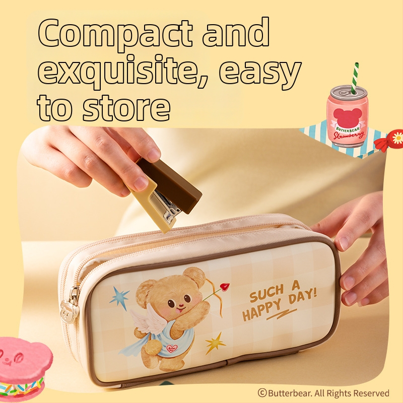 Deli NS083-B Mini zošívač, pre študentov, 25 mm zväzovanie, 40 listov, model NS083-B