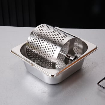 Неръждаем стоманен ролер за масло – Burren, апликатор за бургери с ролкова четка, пускане през 2025