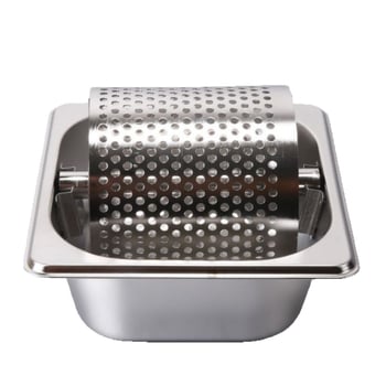 Неръждаем стоманен ролер за масло – Burren, апликатор за бургери с ролкова четка, пускане през 2025