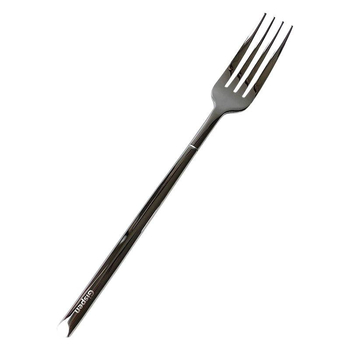 Set zapadnih pribora: nož, vilica i žlica, nehrđajući čelik, tri komada, ručna izrada, moderni minimalistički dizajn, blago defektan