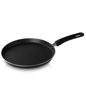 Tiganj s neprijanjajućim premazom za palačinke – aluminij, model j24G, kompatibilan s indukcijskom pločom i plinskom pločom, 1 kg