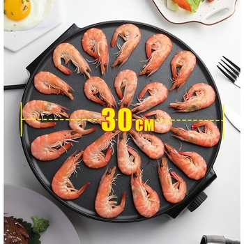 Електрическа плоча за палачинки AUX-LA102, 220V, 1200W, механично управление, подходяща за 4–5 души