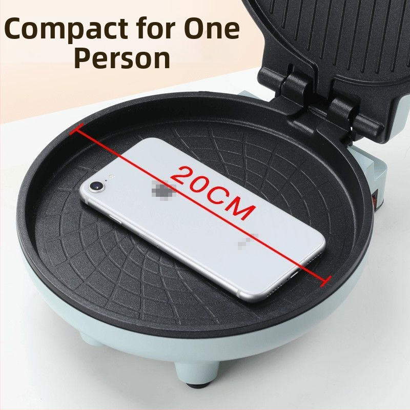 Električni pancake tiganj s dvostrukim grijanjem, model LA-201, 800W, 220V, za 1 osobu