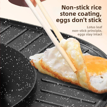 Shabu-shabu všetko-v-jednom hrniec s grilom – 1200W, hliníková zliatina, hĺbka vnútorného hrnca 7 cm, vhodné pre 3–4 osoby