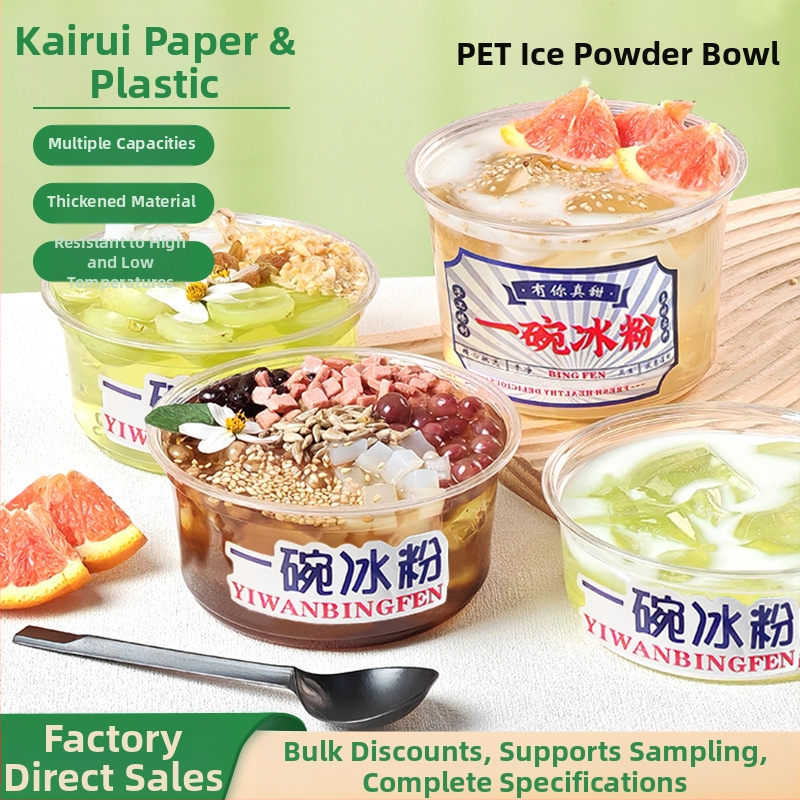 Egyszer használatos vastagított műanyag tál fedővel, átlátszó, elvitelre (anyag: műanyag; mikrohullámú sütő: nem; testreszabható)