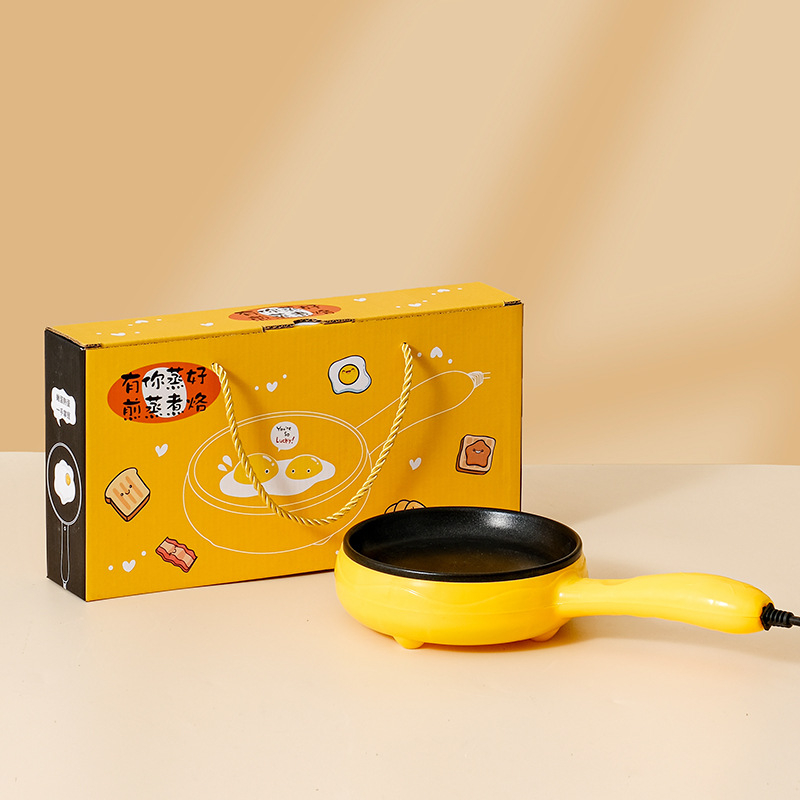 Tojásfőző kettős rétegű kialakítással – többfunkciós készülék főtt tojáshoz, omletához és párolt tésztához; 220V, 350W, 4–6 tojás