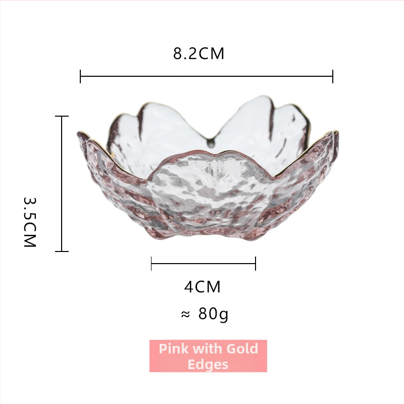 Üvegből készült szósztál, szabálytalan forma, kézzel festett felület, testre szabható, új kínai stílus
