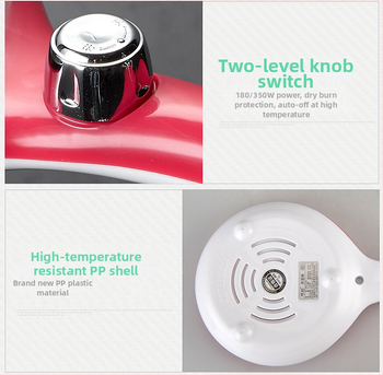 Parný varič na vajíčka s dvojitým poschodím, automatické vypnutie, nepřilnavý povrch, model XB-3108, kapacita 7+ vajíčok, 220V, 50Hz, 350W