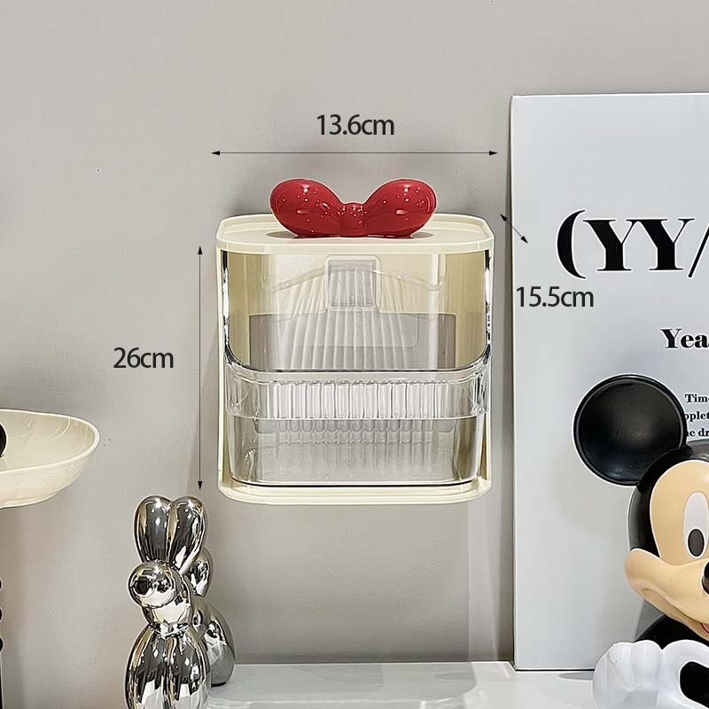 Držač čaša, plastični, zidni bez bušenja, svjež i sladak stil, 300 g