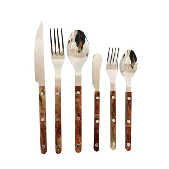 Set pribora za zapadnu kuhinju od nehrđajućeg čelika — marka Shado, za odrasle, visokog kvaliteta, ručno izrađeno