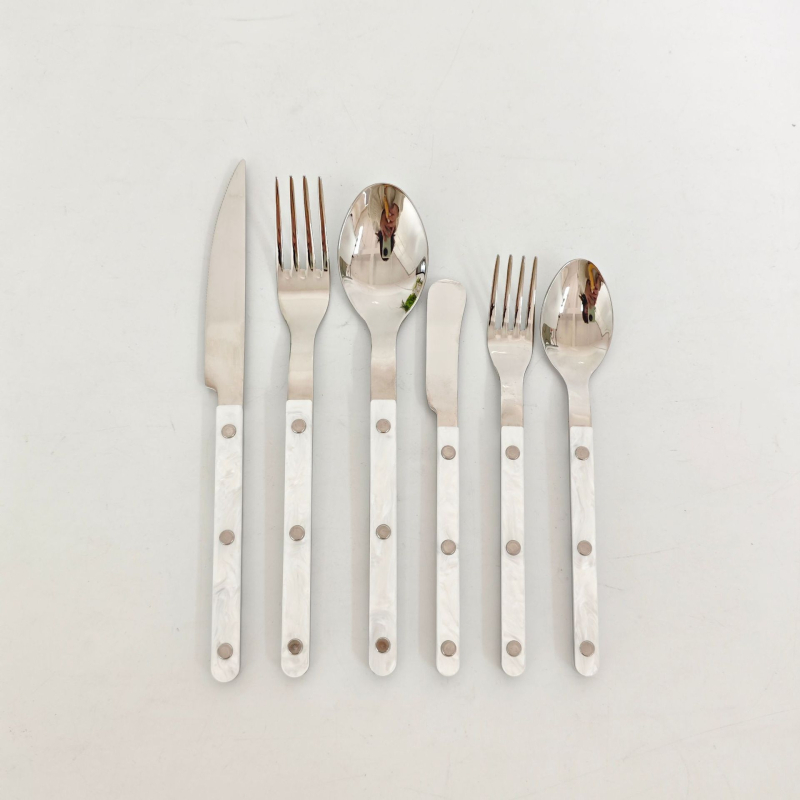 Set pribora za zapadnu kuhinju od nehrđajućeg čelika — marka Shado, za odrasle, visokog kvaliteta, ručno izrađeno