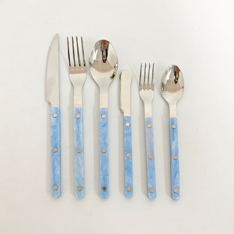 Set pribora za zapadnu kuhinju od nehrđajućeg čelika — marka Shado, za odrasle, visokog kvaliteta, ručno izrađeno