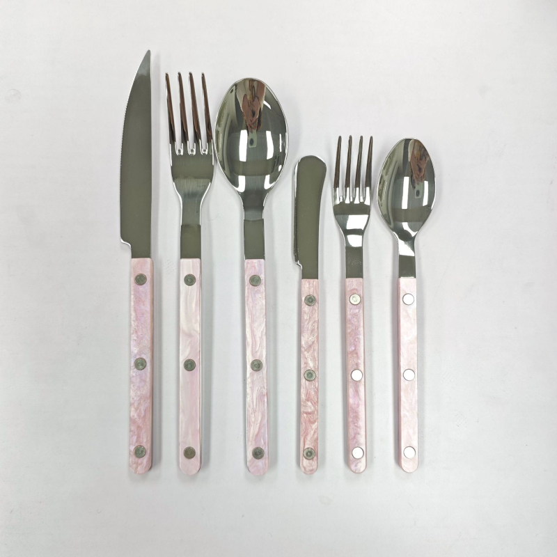 Set pribora za zapadnu kuhinju od nehrđajućeg čelika — marka Shado, za odrasle, visokog kvaliteta, ručno izrađeno