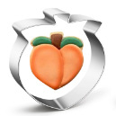 Set od 12 nehrđajućih čeličnih kalupa za kekse s voćnim uzorkom — kalupi za kekse i tortu, nepravilni oblici, moderni minimalistički stil