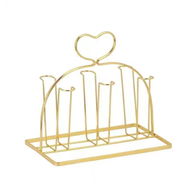 Metalni držač za šalice čaja, viseći | moderni minimalistički stil | težina 0,3–1,3 kg