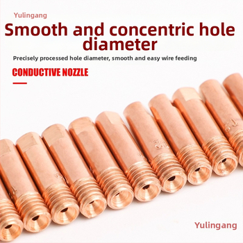 Vodiaca tryska pre MIG zvárací pištoľ, európsky štýl, 0,8 mm napájanie drôtu, tryska na 1,2 mm drôtové napájanie, pneumatický pohon, horúci vzduch a IR výkon