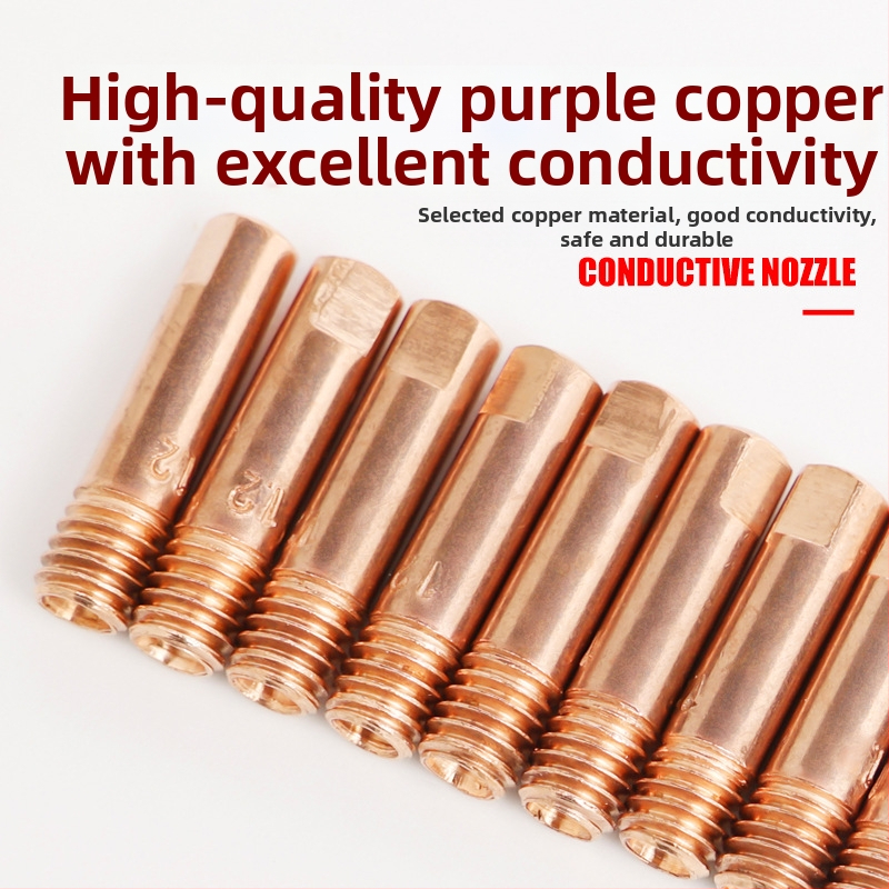 Vodiaca tryska pre MIG zvárací pištoľ, európsky štýl, 0,8 mm napájanie drôtu, tryska na 1,2 mm drôtové napájanie, pneumatický pohon, horúci vzduch a IR výkon