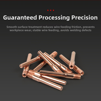 Duza conductivă din cupru pentru sudură MIG cu protecție CO2 — compatibil CO2, marca Welding Cheng Huang